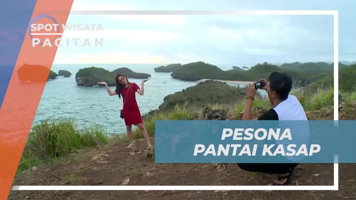 Menikmati Keindahan Pantai Kasap Dari Puncak Watukarung Pacitan