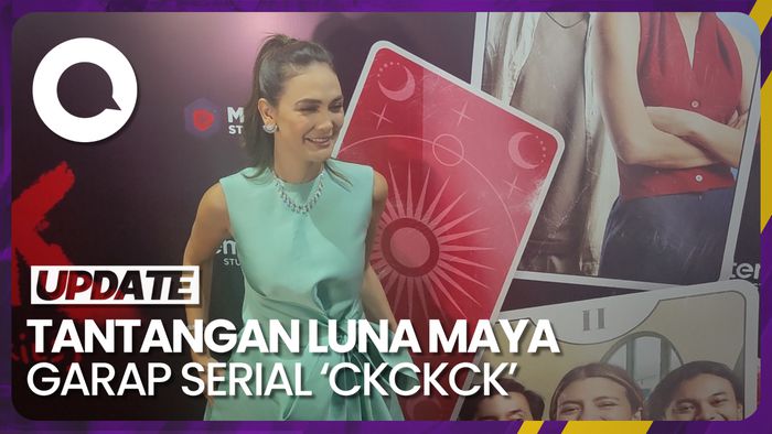 Cerita Luna Maya Sampai Stres Garap Serial CKCKCK