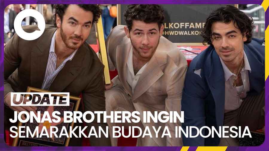 Jonas Brothers Bakal Kenakan Batik di Konser 24 Februari Mendatang