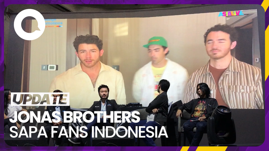 Jonas Brothers Sapa Fans Indonesia: Tak Sabar Ingin Berkunjung