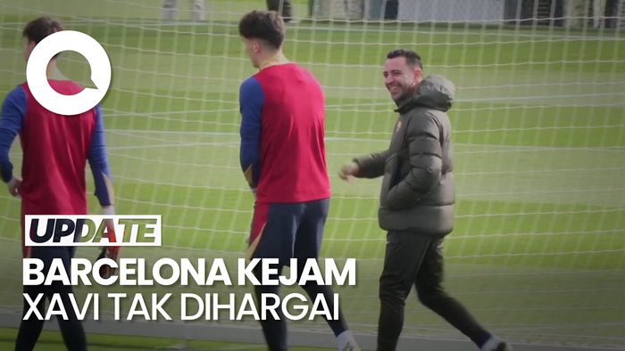 Pengakuan Xavi yang Tak Dihargai Barcelona Setiap Hari