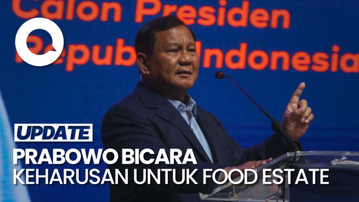 Prabowo: Food Estate Sudah Pemikiran Strategis Bung Karno