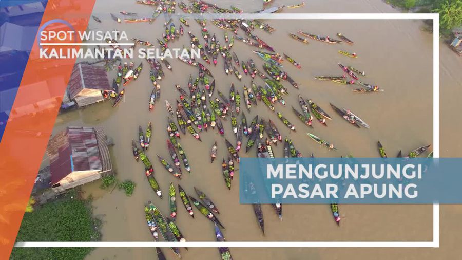 Berkunjung ke Pasar Apung Muara Kuin Sungai Barito Banjarmasin