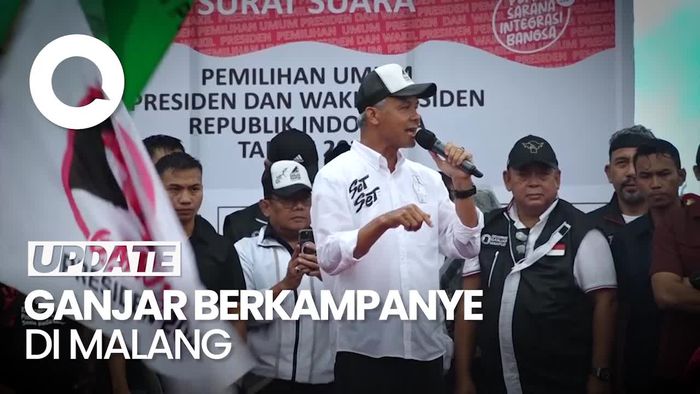 Kampanye di Malang, Ganjar: Tak Ada yang Bisa Usir Kita!