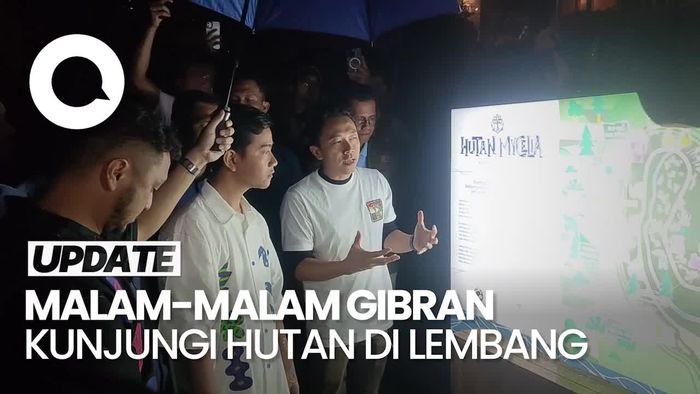 Gibran Takjub Lihat Hutan Mycelia Lembang: Konsepnya Saya Curi Ya
