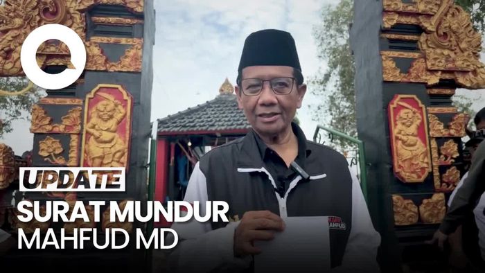 Mahfud Siapkan Surat Mundur dari Menko Polhukam