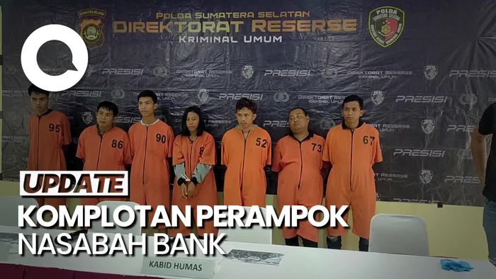 7 Komplotan Perampok di Sumsel Ditangkap, 2 di Antaranya Sejoli