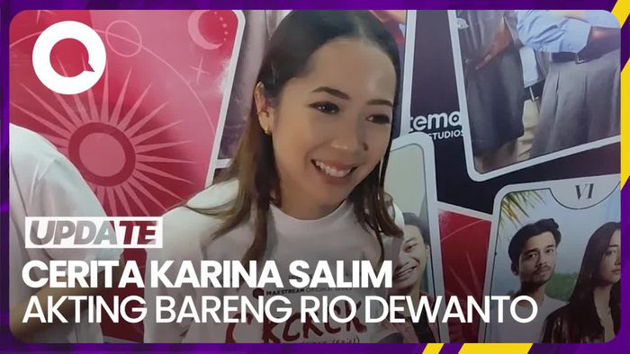 Alasan Karina Salim Canggung Beradegan Romantis dengan Rio Dewanto