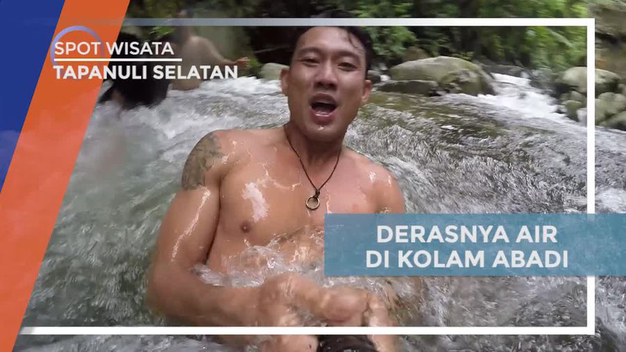 Merasakan Arus Deras Kolam Abadi Tapanuli Selatan 