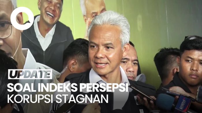 Indeks Persepsi Korupsi Stagnan, Ganjar: Karena Politik di Depan Hukum