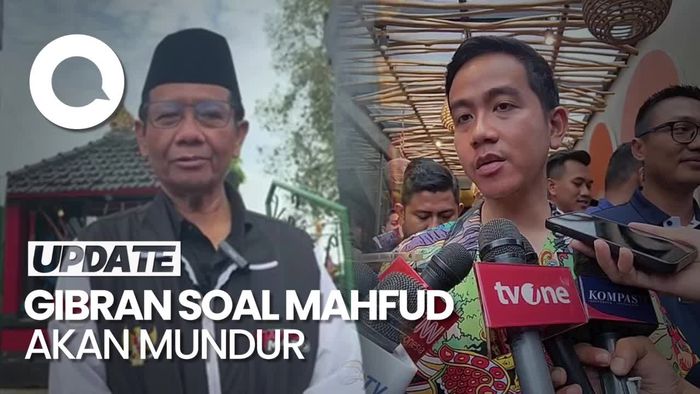 Mahfud Akan Mundur dari Menteri, Gibran: Kita Hargai Keputusan Beliau
