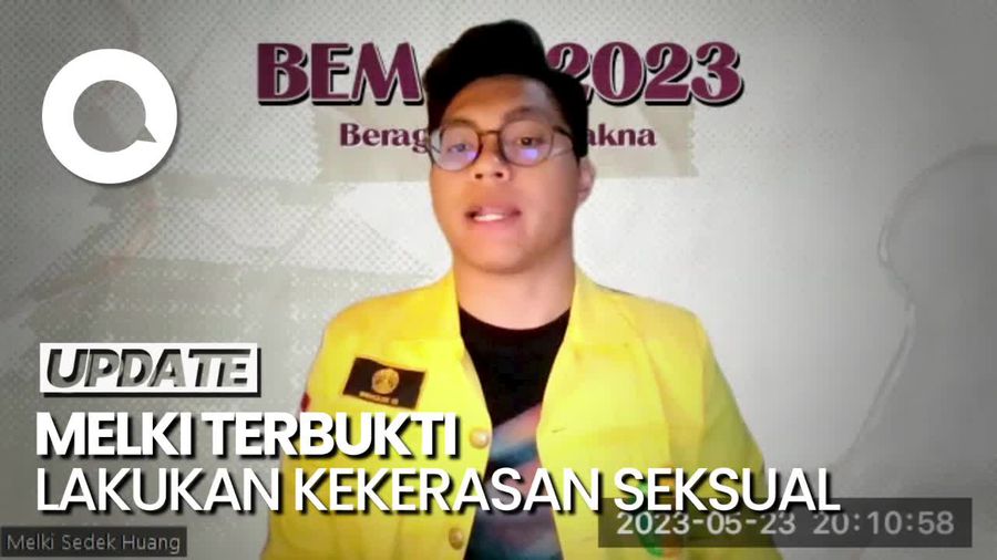 Melki Sedek BEM UI Lakukan Kekerasan Seksual, Diskors 1 Semester