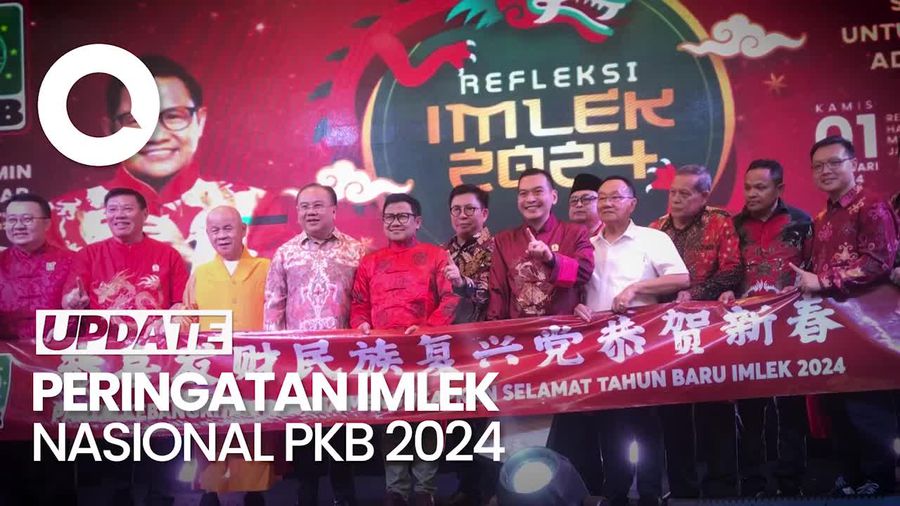 Cak Imin Hadiri Perayaan Imlek PKB, Berharap Tak Ada Lagi Diskriminasi
