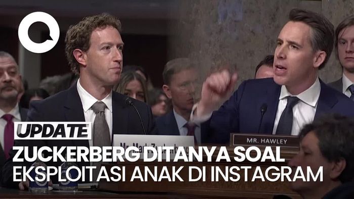 Zuckerberg Dirujak Senator saat Bahas Eksploitasi Anak di Instagram