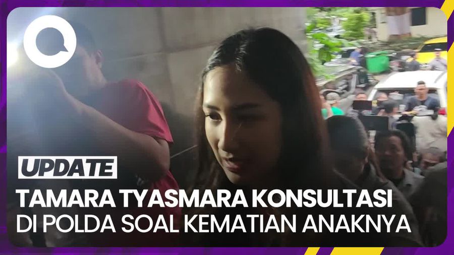 Tamara Tyasmara Sambangi Polda Terkait Kasus Kematian Anaknya