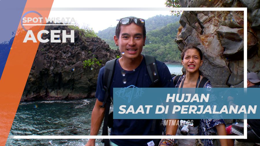 Melewati Rintangan Alam Menuju Goa Sarang, Aceh