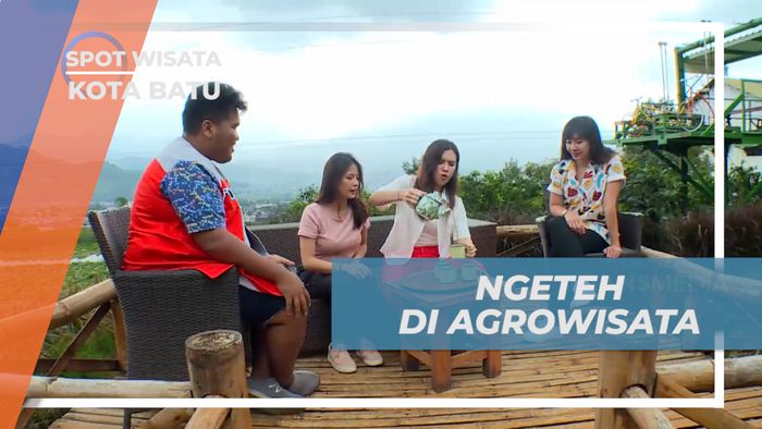 Menikmati Seuasana Sejuk Perbukitan Berteman Secangkir Teh Hangat, Kota Batu