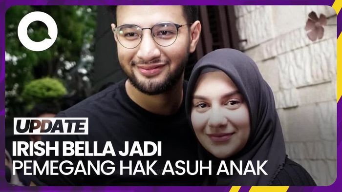 Cerai dari Ammar Zoni, Irish Bella Terima Hak Asuh Anak