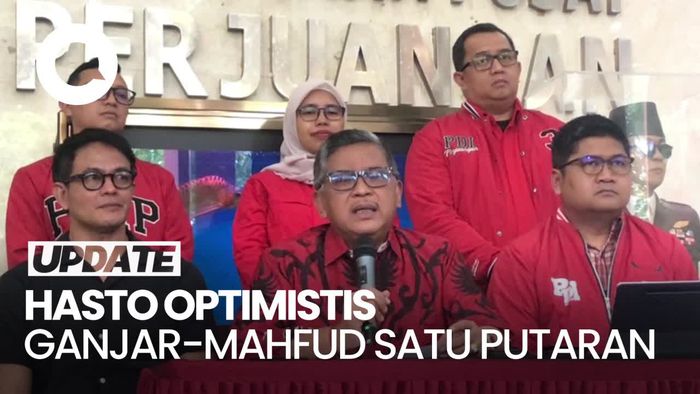 Hasto Yakin Ganjar-Mahfud Satu Putaran: Data Menunjukkan Sentimen Positif