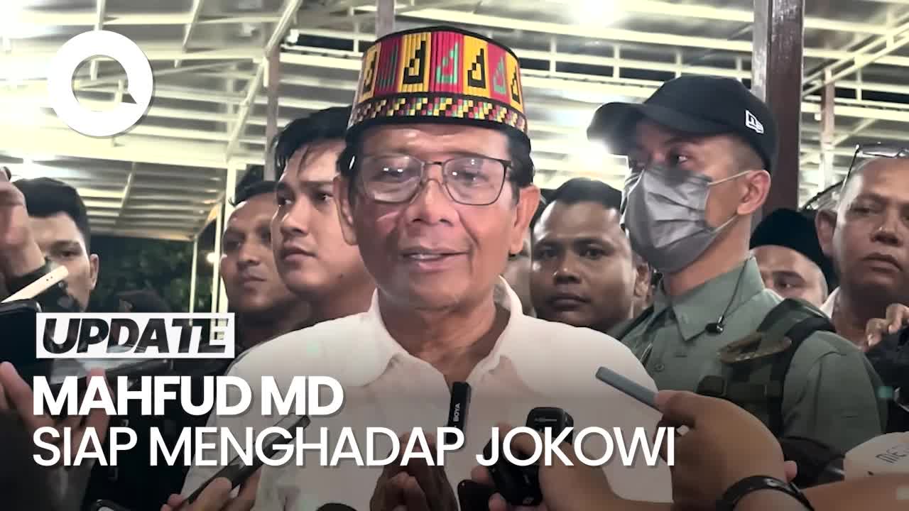 Mahfud Md Menghadap Jokowi Sore Ini, Mundur Dari Menko Polhukam