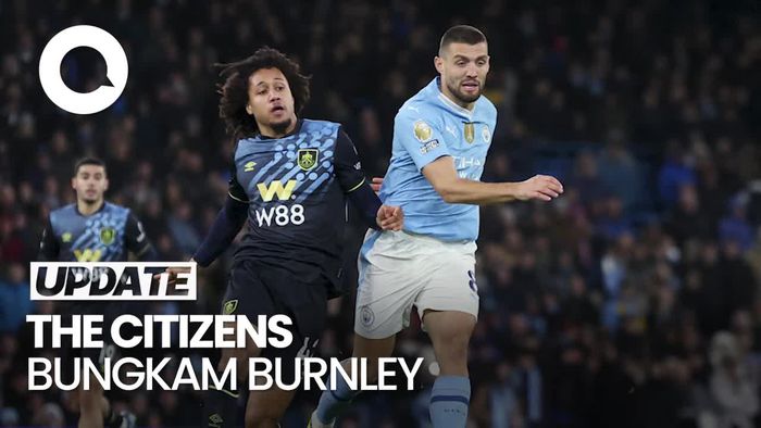 Alvarez Cetak Dua Gol, Man City Kalahkan Burnley 3-1