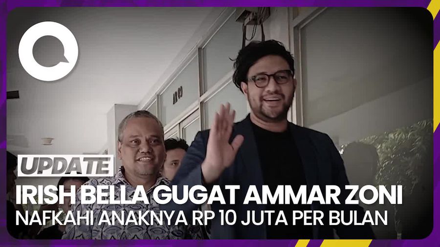 Ammar Zoni Wajib Beri Nafkah Anak Rp 10 Juta Per Bulan 