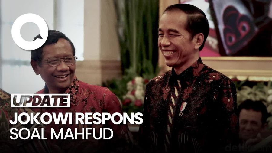 Jokowi: Nanti Sore Mungkin Bertemu Pak Mahfud