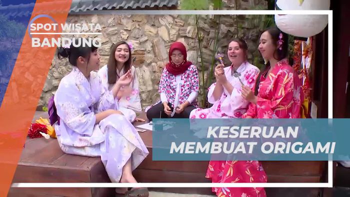 Keseruan Dalam Membuat Origami di Kota Bandung