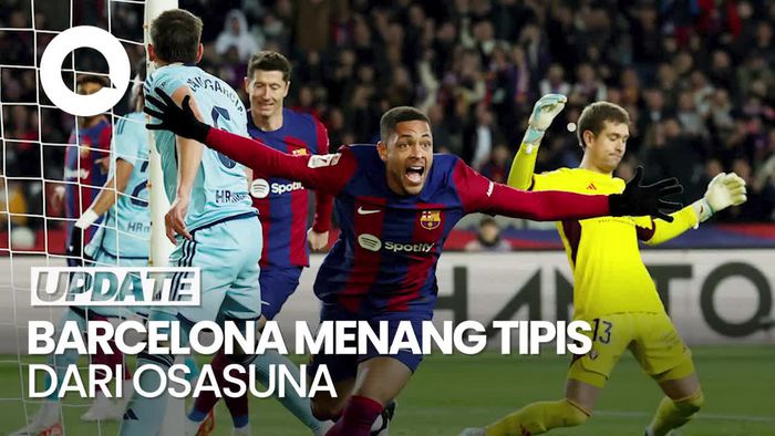 Barcelona Vs Osasuna: Vitor Roque Cetak Gol, Blaugrana Menang 1-0