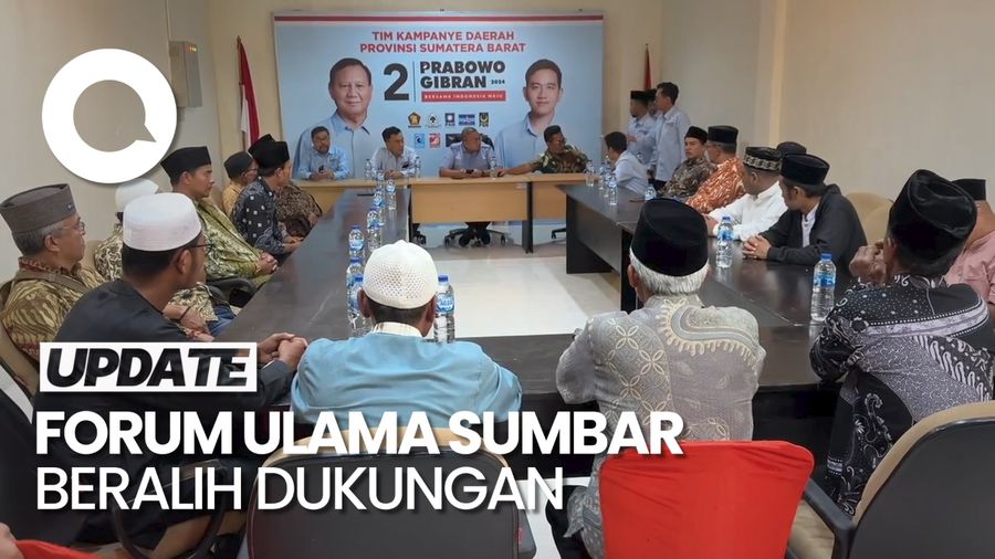 Forum Ulama Sumbar Alih Dukungan dari Anies ke Prabowo