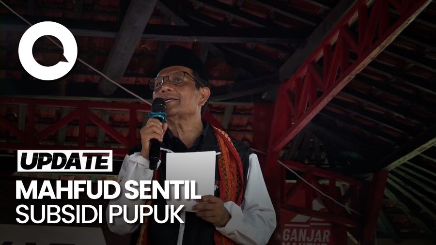 Mahfud Md Sindir Subsidi Pupuk yang Naik Tiap Tahun Tapi Petani Berkurang