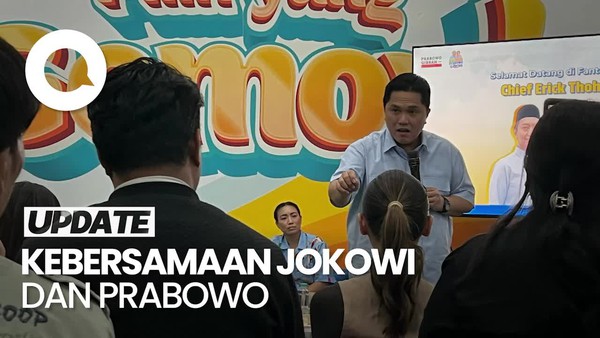 Erick Thohir Bicara Kebersamaan Jokowi-Prabowo, Ungkit Masa Pandemi Covid