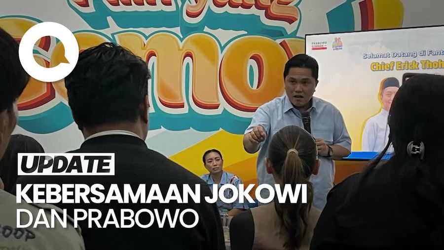 Erick Thohir Bicara Kebersamaan Jokowi-Prabowo, Ungkit Masa Pandemi Covid