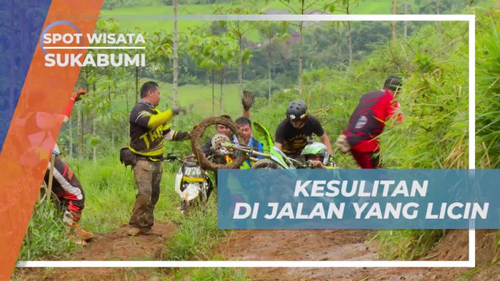 Jalan Licin, Rintangan Dalam Perjalanan Menuju Puncak Bukit Sabak Sukabumi 