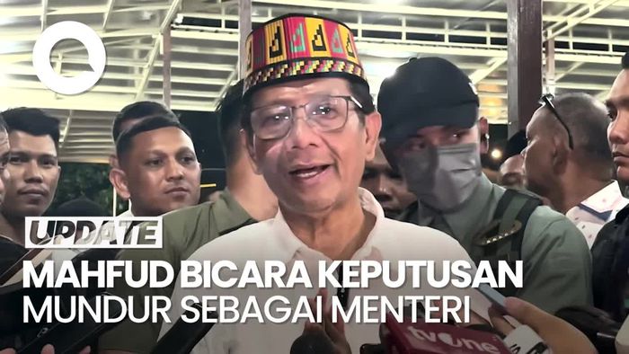 Bakal Mundur dari Menko Polhukam, Mahfud Dapat Persetujuan Megawati