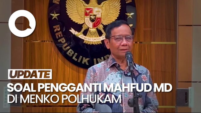 Mahfud Belum Tahu Sosok Penggantinya di Menko Polhukam: Itu Hak Presiden