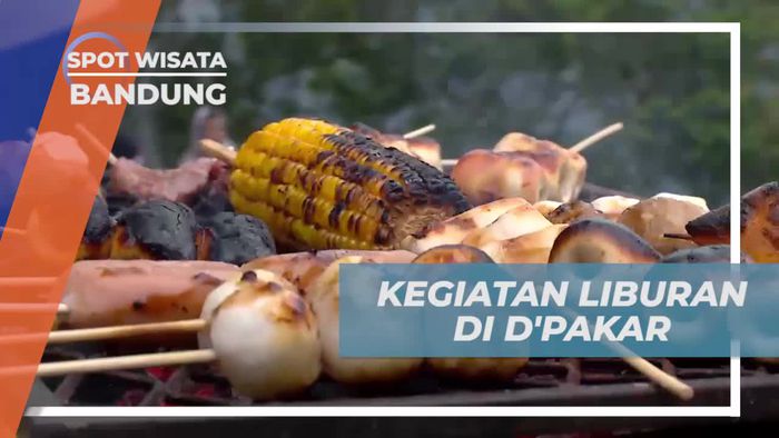 Liburan Seru Barbeque Ditemani Pemandangan Alam Bandung