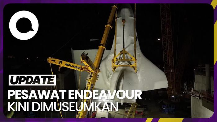Pesawat Endeavour NASA Resmi Dimuseumkan Setelah 12 Tahun Beroperasi