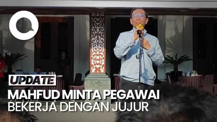 Mahfud ke Pegawai: Tak Ada Sejarah Orang Culas Selamat di Dunia