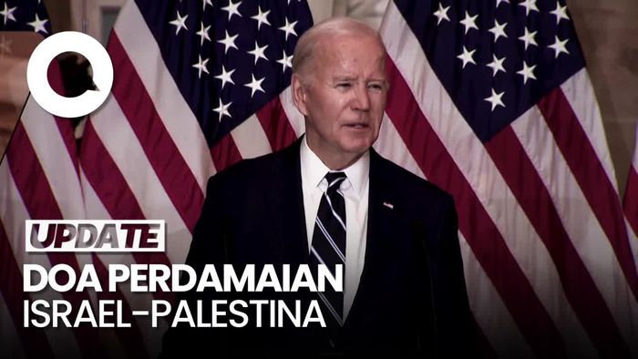 Joe Biden Serukan Doa Perdamaian Israel-Palestina