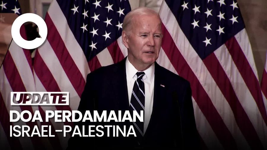 Joe Biden Serukan Doa Perdamaian Israel-Palestina
