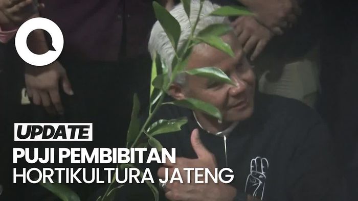 Ganjar Kampanye di Purworejo, Kunjungi Sentra Bibit Hortikultura