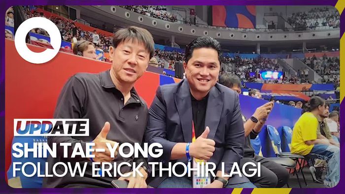 Shin Tae-yong Follow Lagi Instagram Erick Thohir