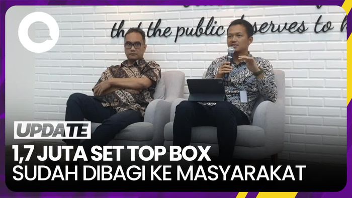 Kominfo Klaim 1,7 Juta Set Top Box Gratis Sudah Diberi ke Masyarakat