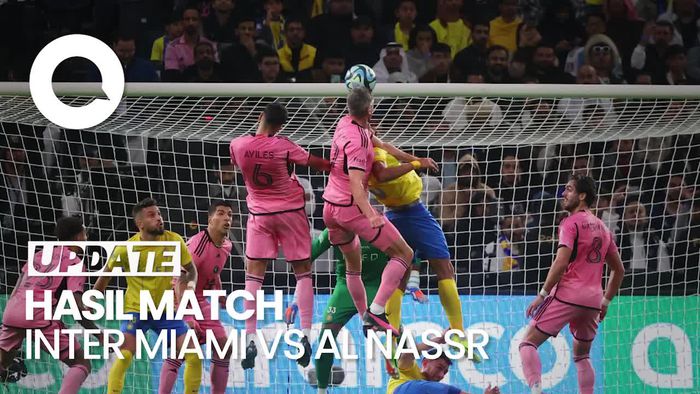 Messi Cs Kalah Telak, Inter Miami Dibantai Al Nassr 0-6