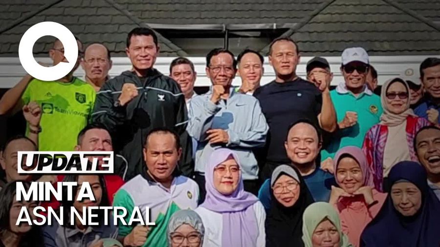 Pesan Mahfud Md ke ASN Kemenko Polhukam: Jangan Ikut Berpolitik