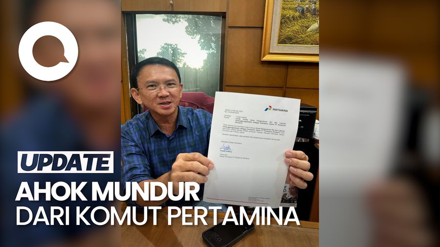 Kampanyekan Ganjar-Mahfud, Ahok Mundur dari Komut Pertamina