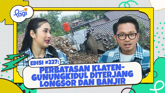Perbatasan Klaten-Gunungkidul Diterjang Longsor dan Banjir
