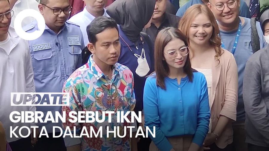 Gibran Sebut Kota Besar Minim Ruang Hijau: IKN Kota di Tengah Hutan