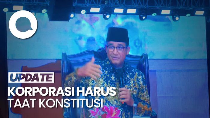 Anies di DPD RI: Korporasi Harus Taat Konstitusi, yang Sering Terjadi Terbalik